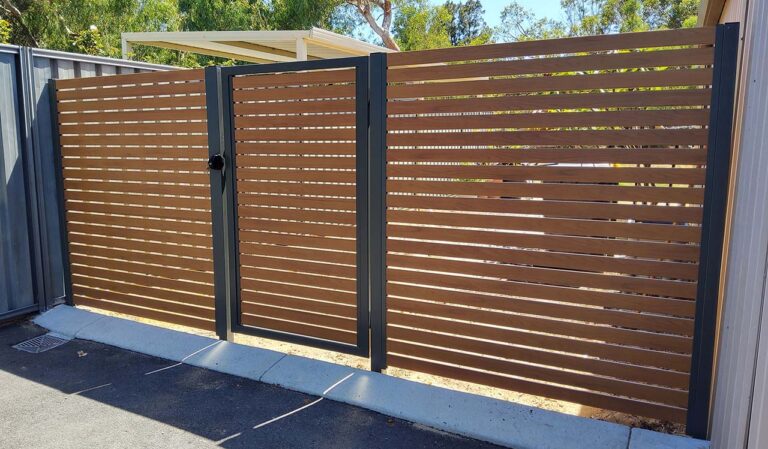 slat fences and gates installer in Byford