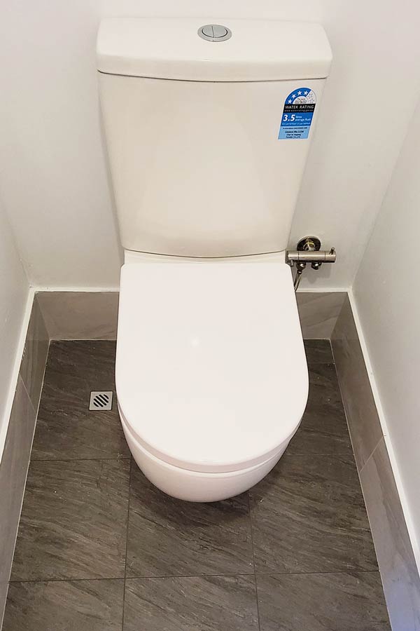 new toilet renovations