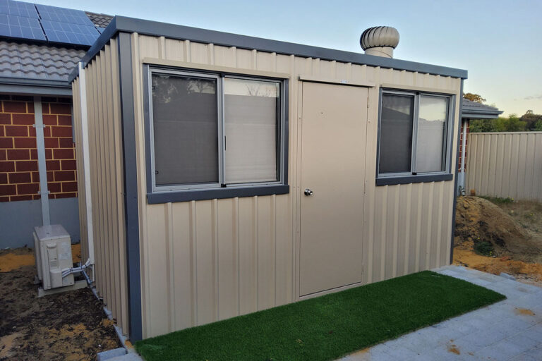 Perth customised sheds